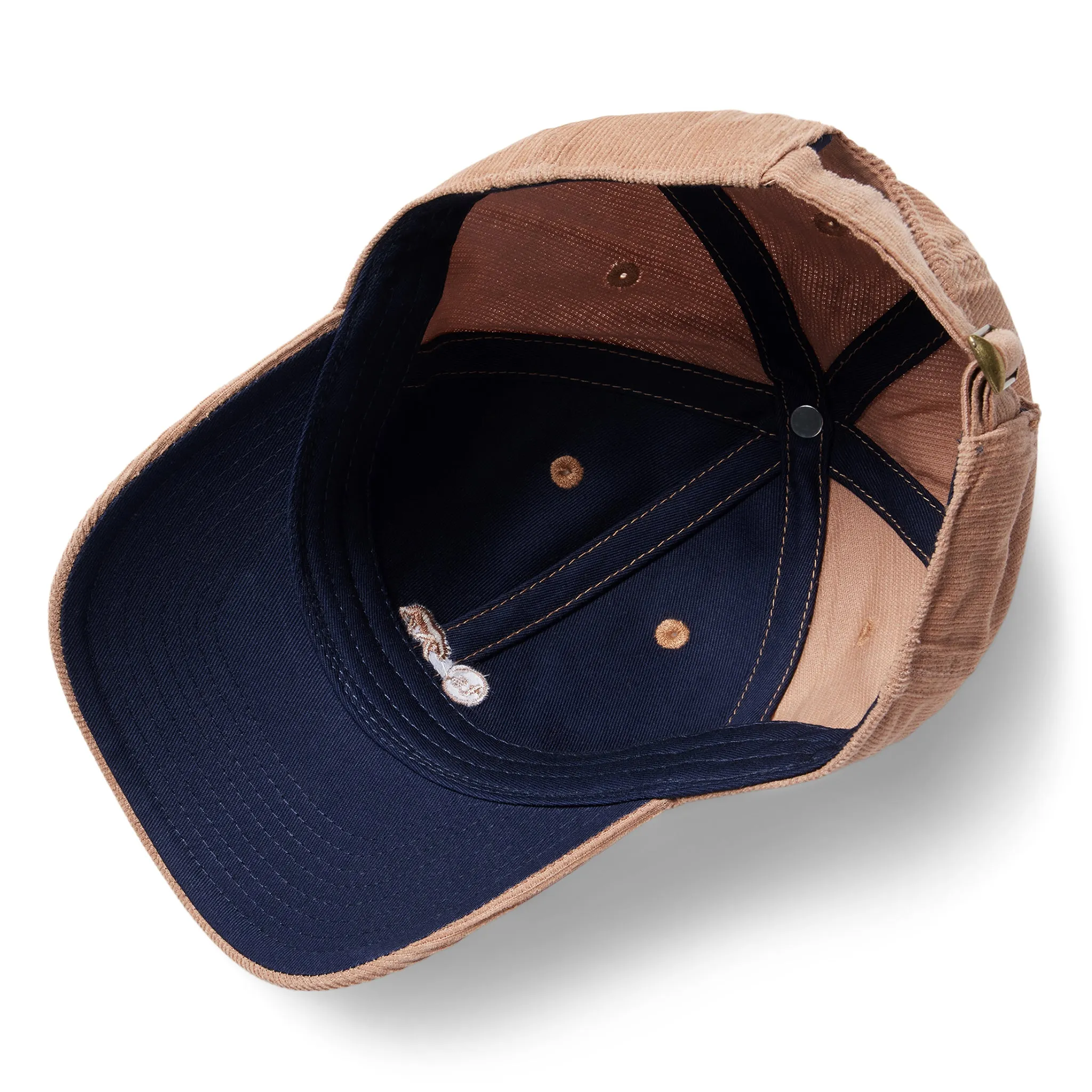 The Everyday Cap in Brick Pincord