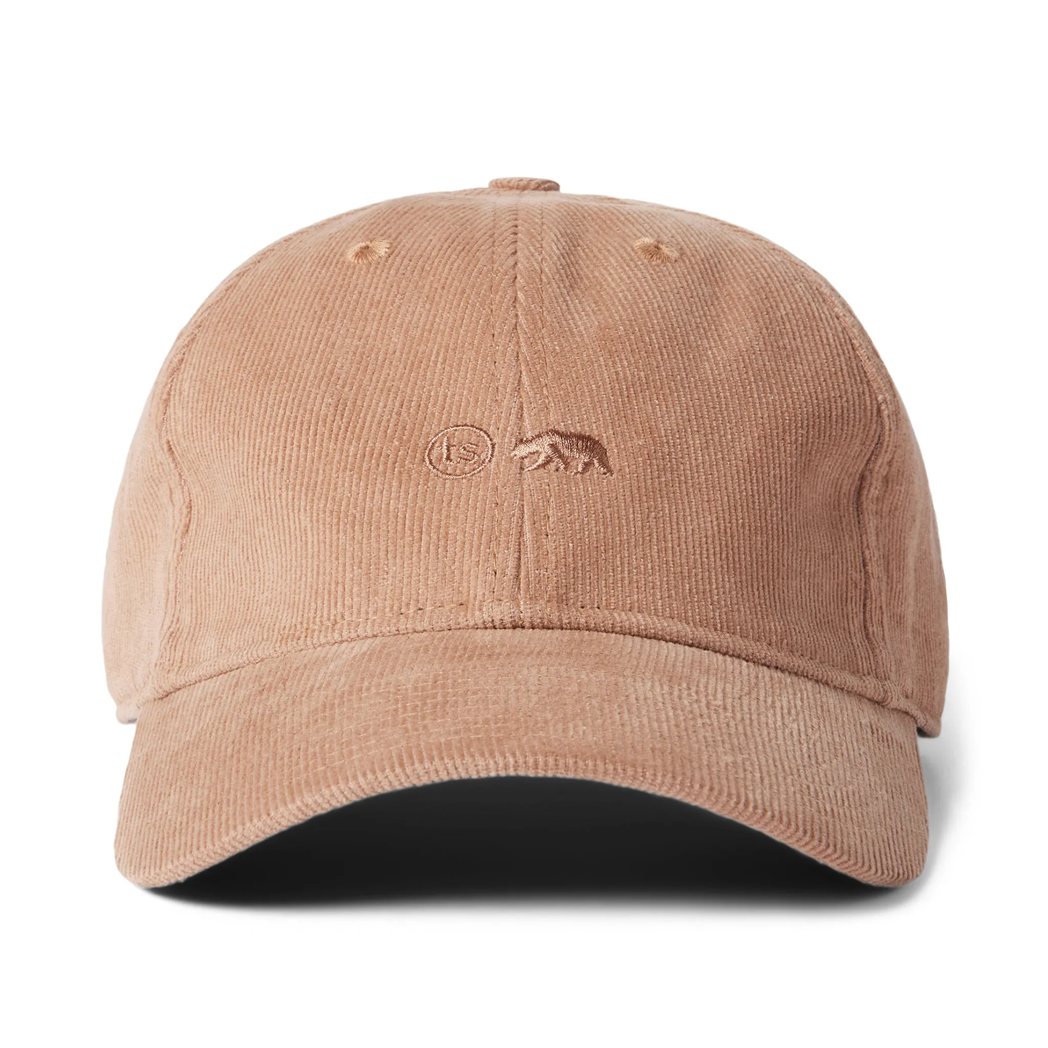 The Everyday Cap in Brick Pincord