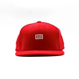 TMC Flag Limited Edition Snapback - Red Wool