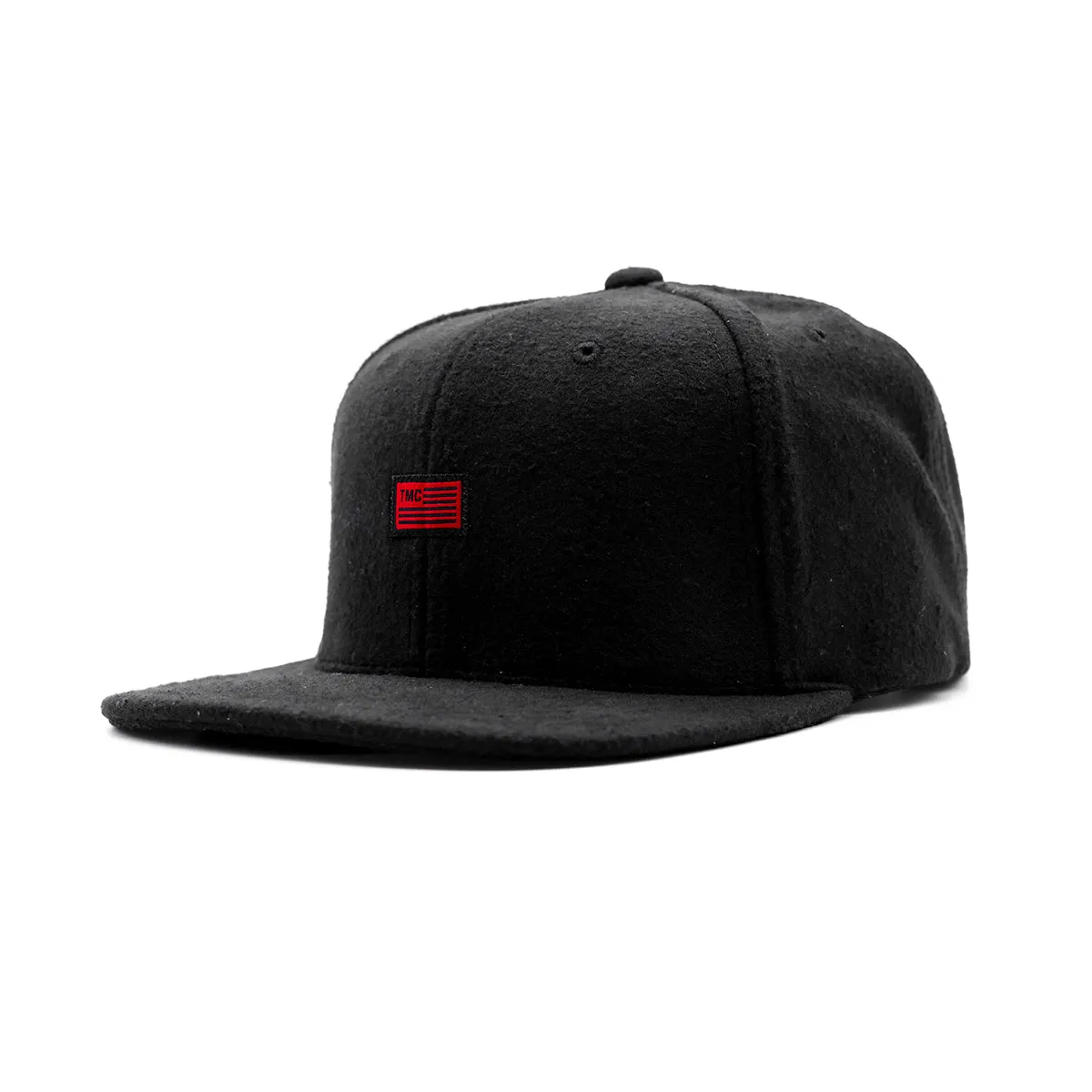 TMC Flag Limited Edition Snapback - Wool Black