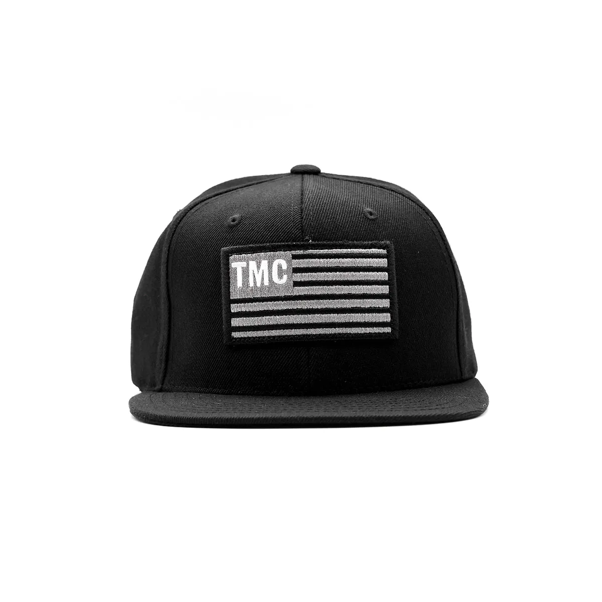 TMC Flag Patch Limited Edition Snapback - Black/White