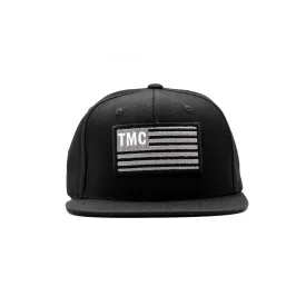 TMC Flag Patch Limited Edition Snapback - Black/White