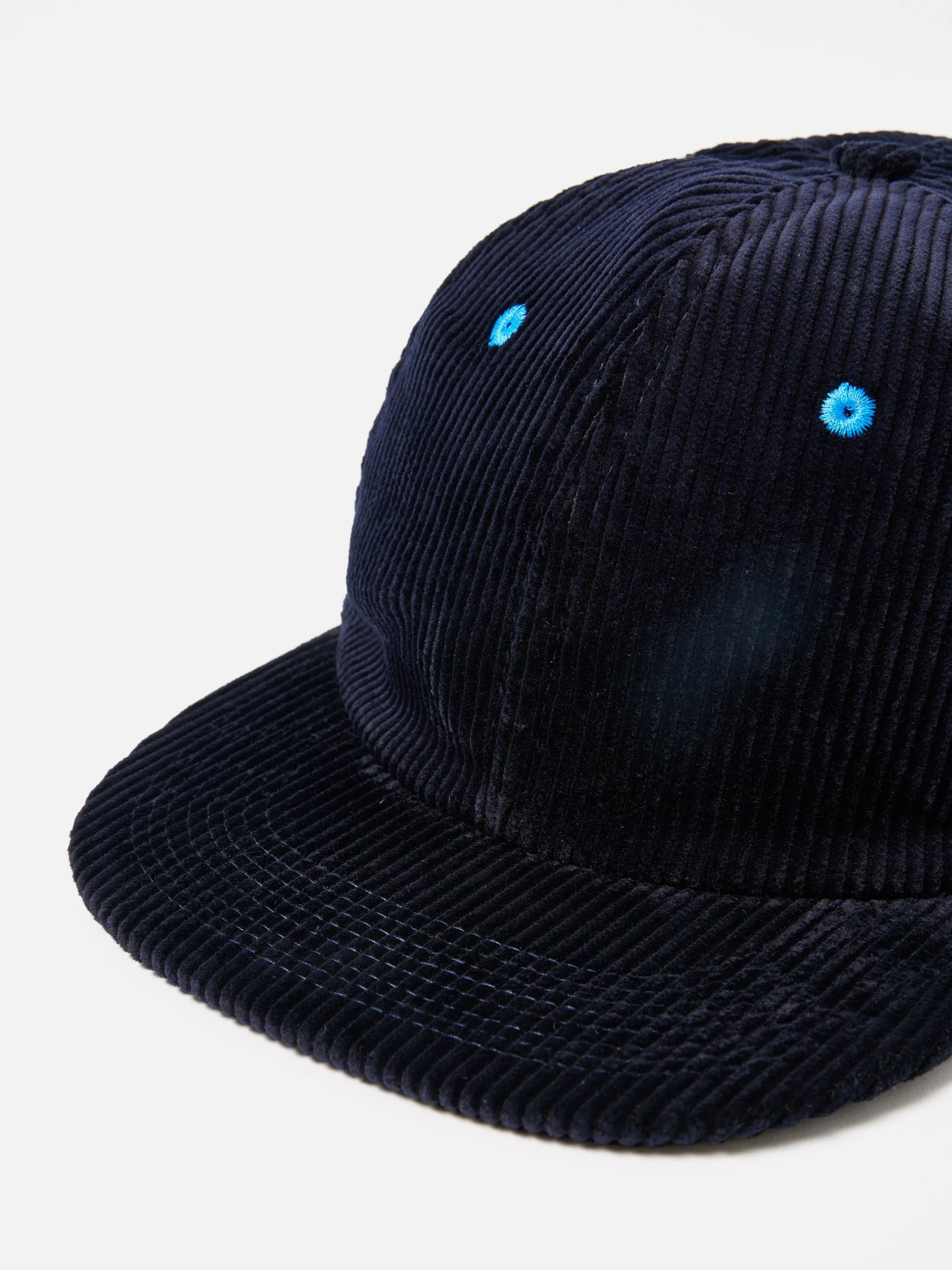 Universal Works Baseball Hat in Navy Brisbane Cord