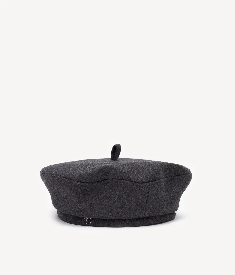 Wool-blend Beret